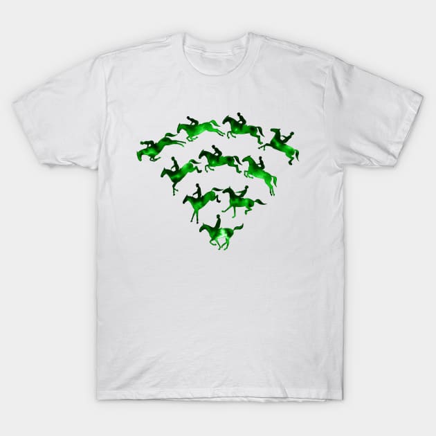 Connected to Showjumping T-Shirt by illucalliart